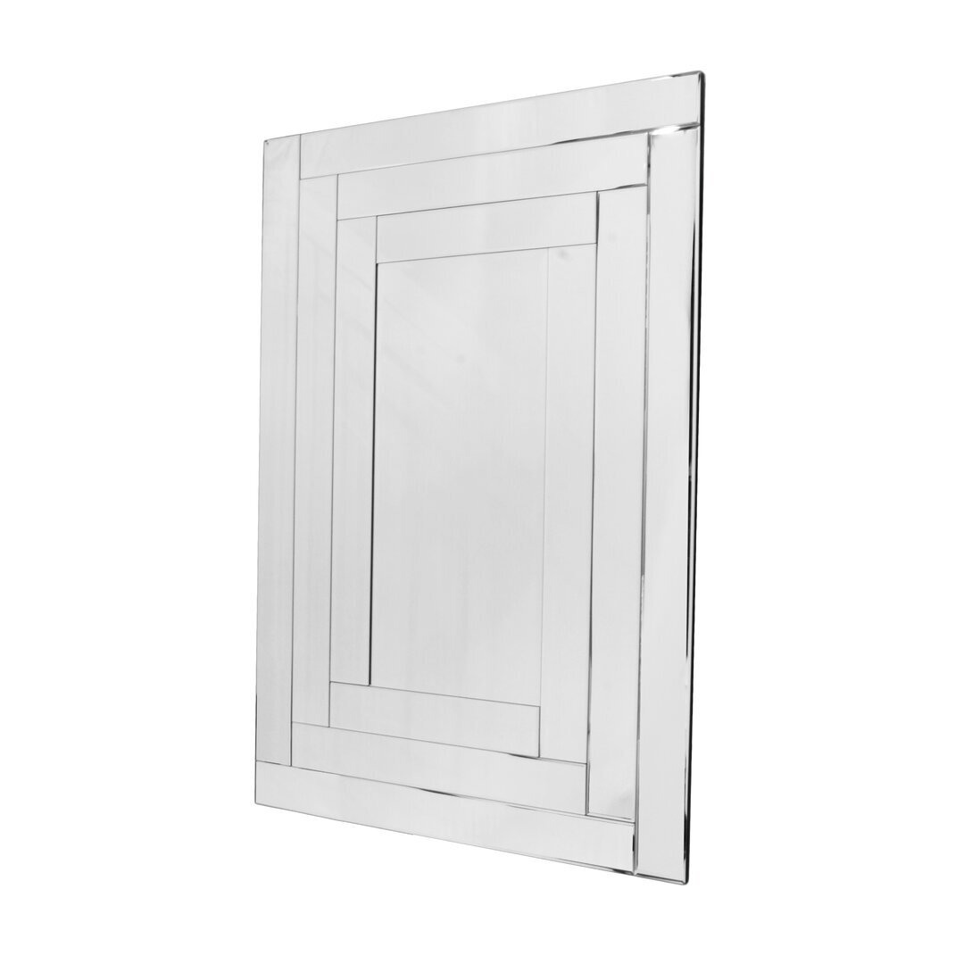 Jaya Flat Glass Framed Wall Mounted Accent Mirror