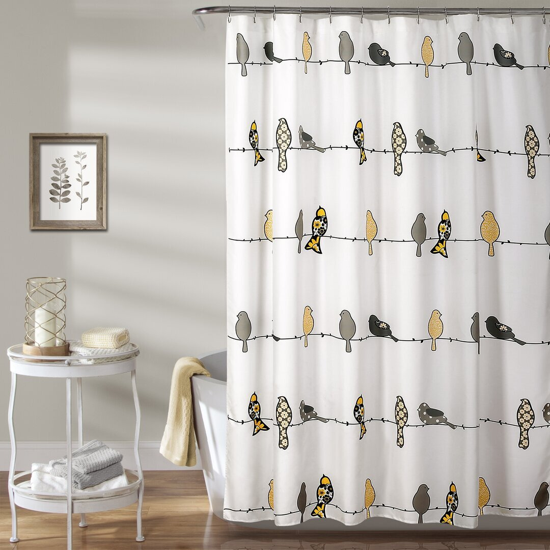 Recio Polyester Shower Curtain