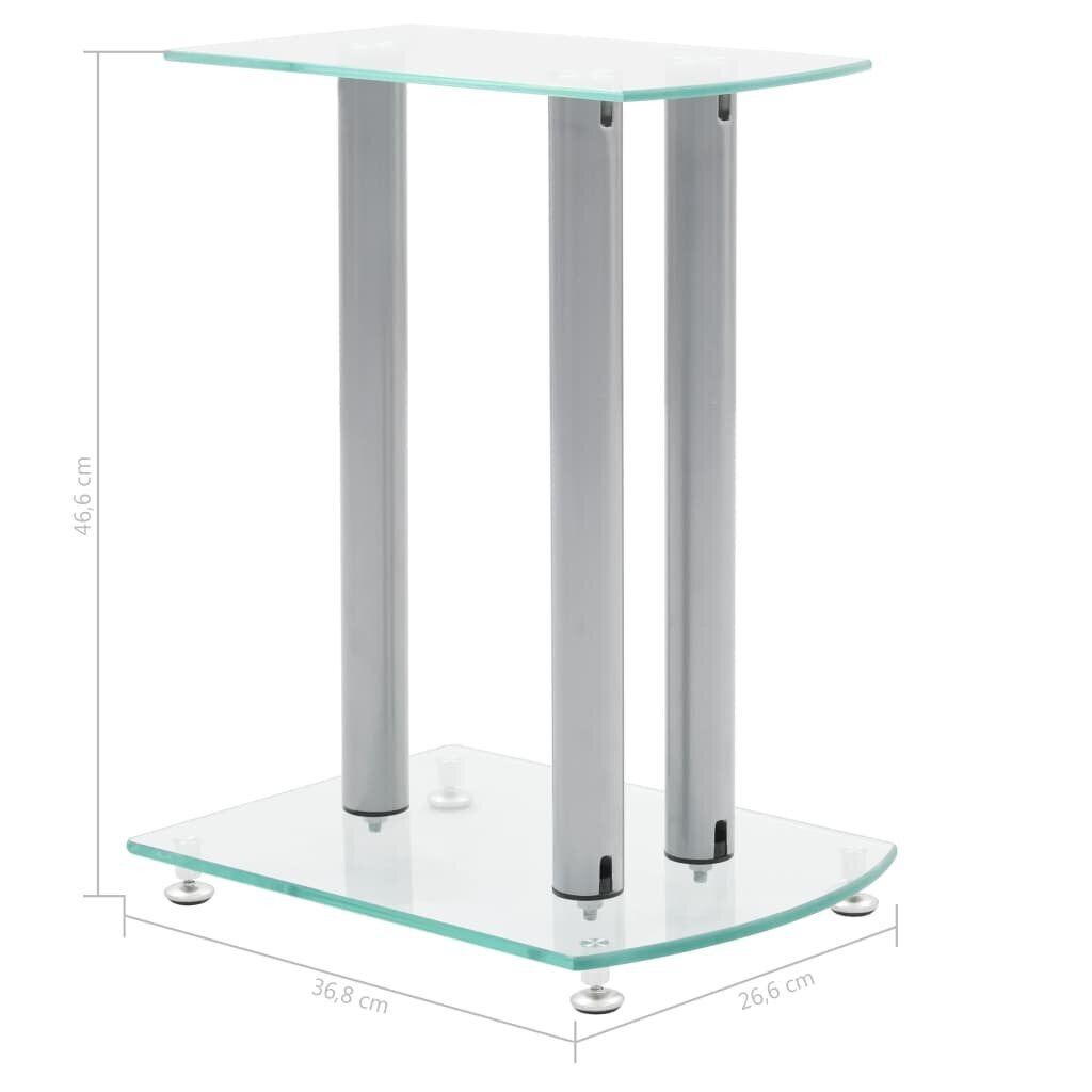 Aluminum 47cm Centre Channel Speaker Stand