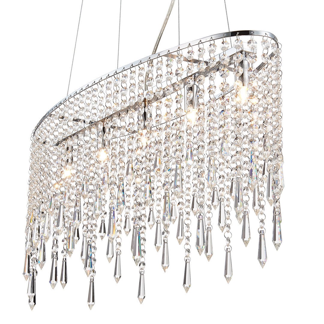 Creason 5-Light Crystal Chandelier