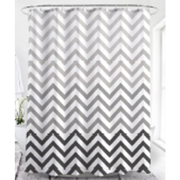 Oxford Fabric Bathroom Shower Curtain Mildew Mould Resistant 180 X 180 Cm