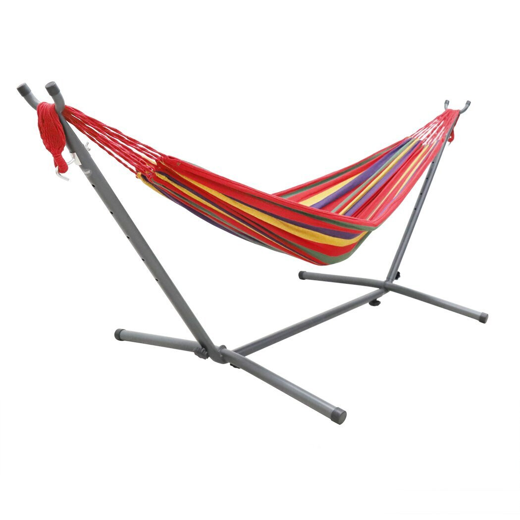 Yahoue Double Classic Hammock with Stand