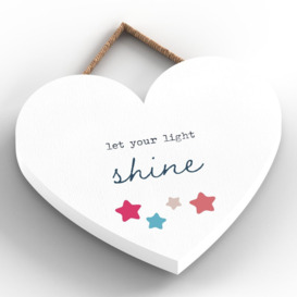 Star Let Your Light Shine Wall Décor