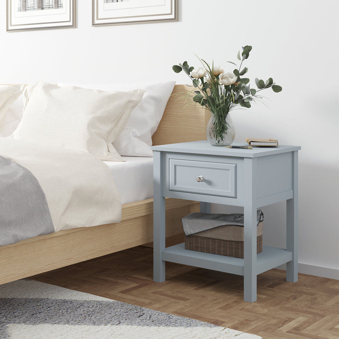 Nabil Side Table with Storage