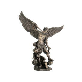 Saint Michael on Demon Hillis Figurine