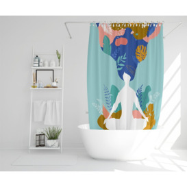 Ellayah Polyester Shower Curtain