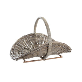 Firewood Rattan Basket