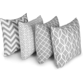 "Talmo Geometric 45"" Scatter Cushion Cover"