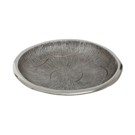 Brodersen Metal Decorative Bowl in Silver