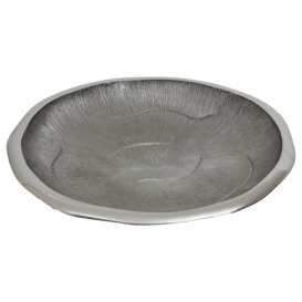 Brodersen Metal Decorative Bowl in Silver