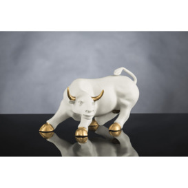 Rothstein Wall Street Bull with 24K Figurine