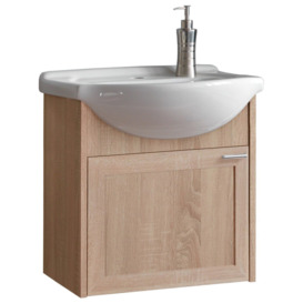 Wall -mounted single vanity unit