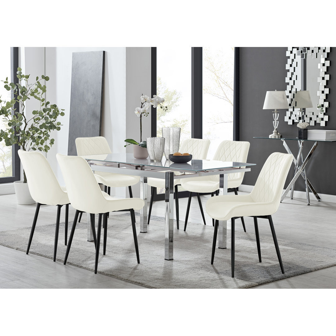 One Allium Wayfair Extending Dining Table One Allium Way Annora - Main Image