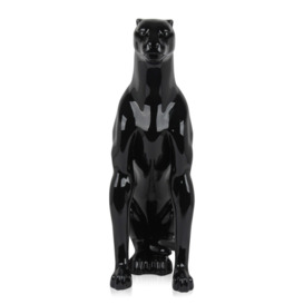 Sitting Panther Aagat Statue