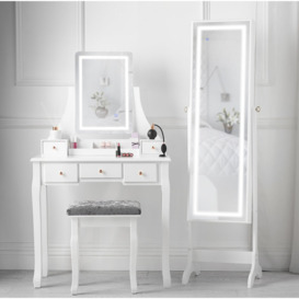 Fujii Dressing Table Set with Mirror
