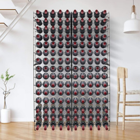 Wine Rack Free Standing Floor Stand - Racks Hold 75 Bottles Of Your Favorite Wine - Large Capacity Elegant Wine Storage For Any Bar, Wine Cellar, Kitc