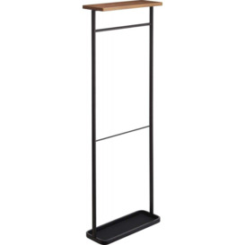 Umbrella Stand With Built-In Tower Shelf