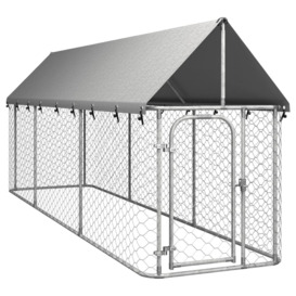 Archie & Oscar Outdoor Dog Kennel With Roof 400X100x150 Cm