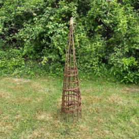 Rustic Willow Garden Obelisk (1.5m)