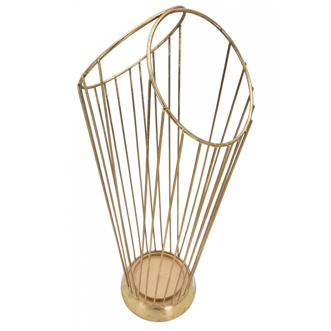 Haryln Umbrella Stand in Gold