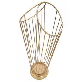 Haryln Umbrella Stand in Gold