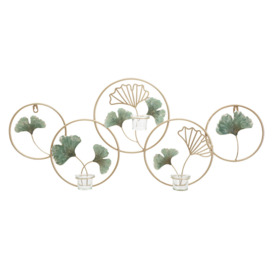 Wall Candle Holder Greenery Cm 80X7,5X35,5