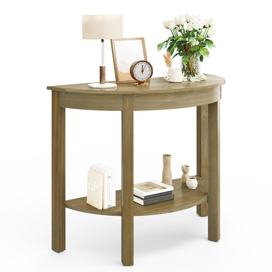 Fieldsboro 100Cm Solid Wood Console Table