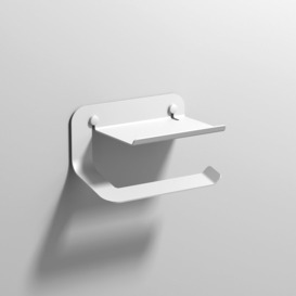Sydnor Wall Mounted Toilet Roll Holder with Shelf
