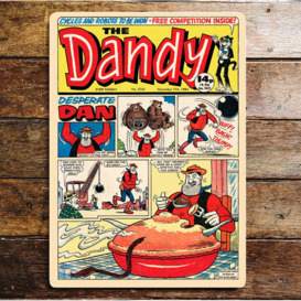 Dandy Desperate Dan Comic Cover Wall DÃ©cor