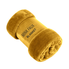 Francella Plush Cozy Mink faux Fleece Blanket/Throw