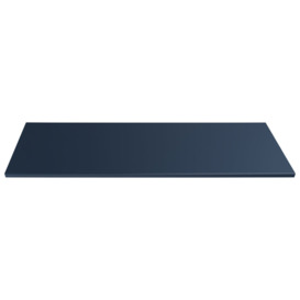 Schairer 140.4Cm Double Bathroom Vanity Top in Navy