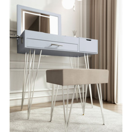 Aelan Dressing Table Set with Mirror