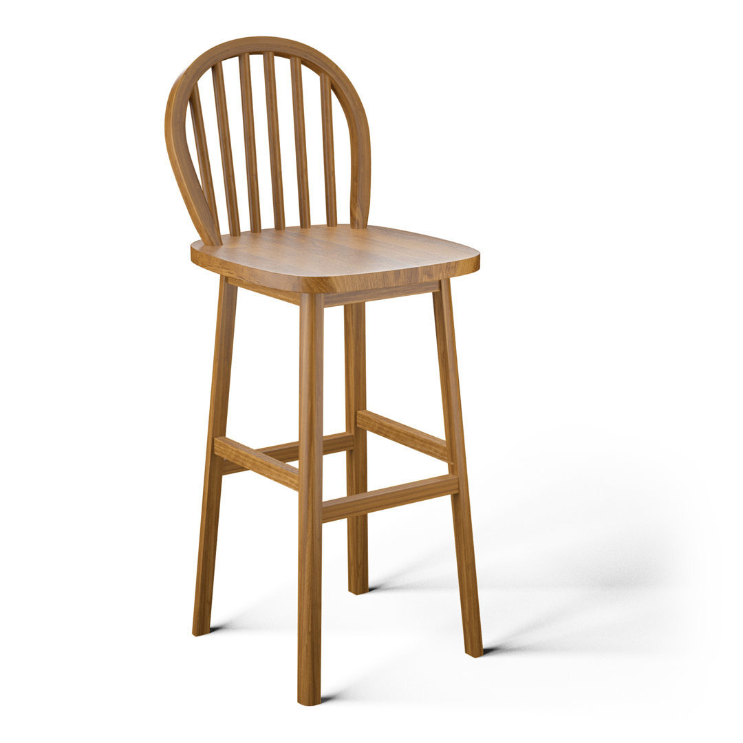 Wood Island Stools Wayfair Dolmen 76Cm Height Bar Stools Rubber