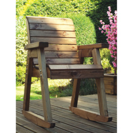Outdoor Cremona Rocking Solid Wood Chair