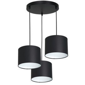 Ajooni 3-Light Drum Chandelier