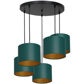 Ajoni 5-Light Drum Chandelier