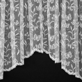 Barretti Slot Top Semi Sheer Curtain
