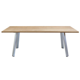 Laclaire Rectangular 200Cm L Outdoor Dining Table