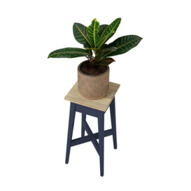 Decatur Square Multi-Tiered Acacia Solid Wood Plant Stand