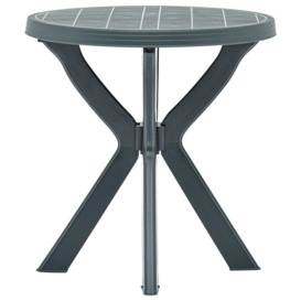 Round 70Cm L Outdoor Bistro Table