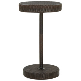 Lexsy Round 60.5Cm L Outdoor Bar Table