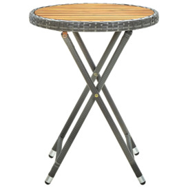 Lahoma Round 2 - Person 60cm L Outdoor Dining Table