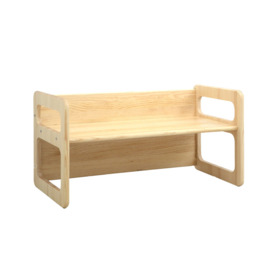 Hause Solid Pine Wood Children's Bench