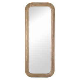 Dorinne Rectangle Wood Mirror