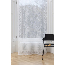 Heinen Slot Top Sheer Single Curtain