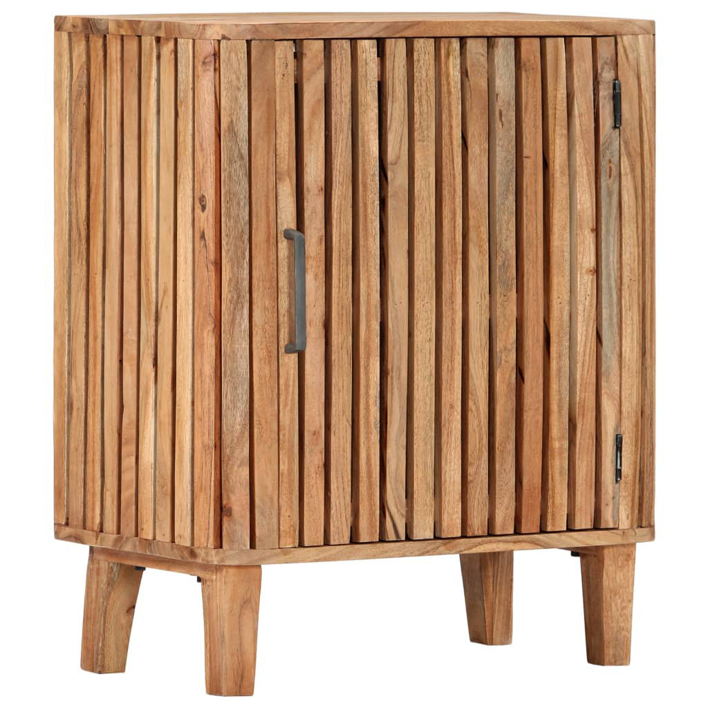 Eliscar 60Cm Wide Solid Wood Bedside Table