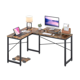 Capac 157.98cm W L-Shaped Writing Desk