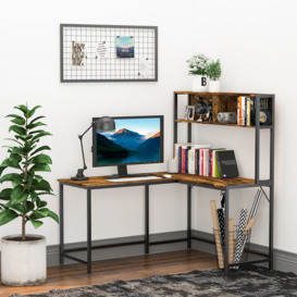 Aleasa 140cm W L-Shaped Executive Desk