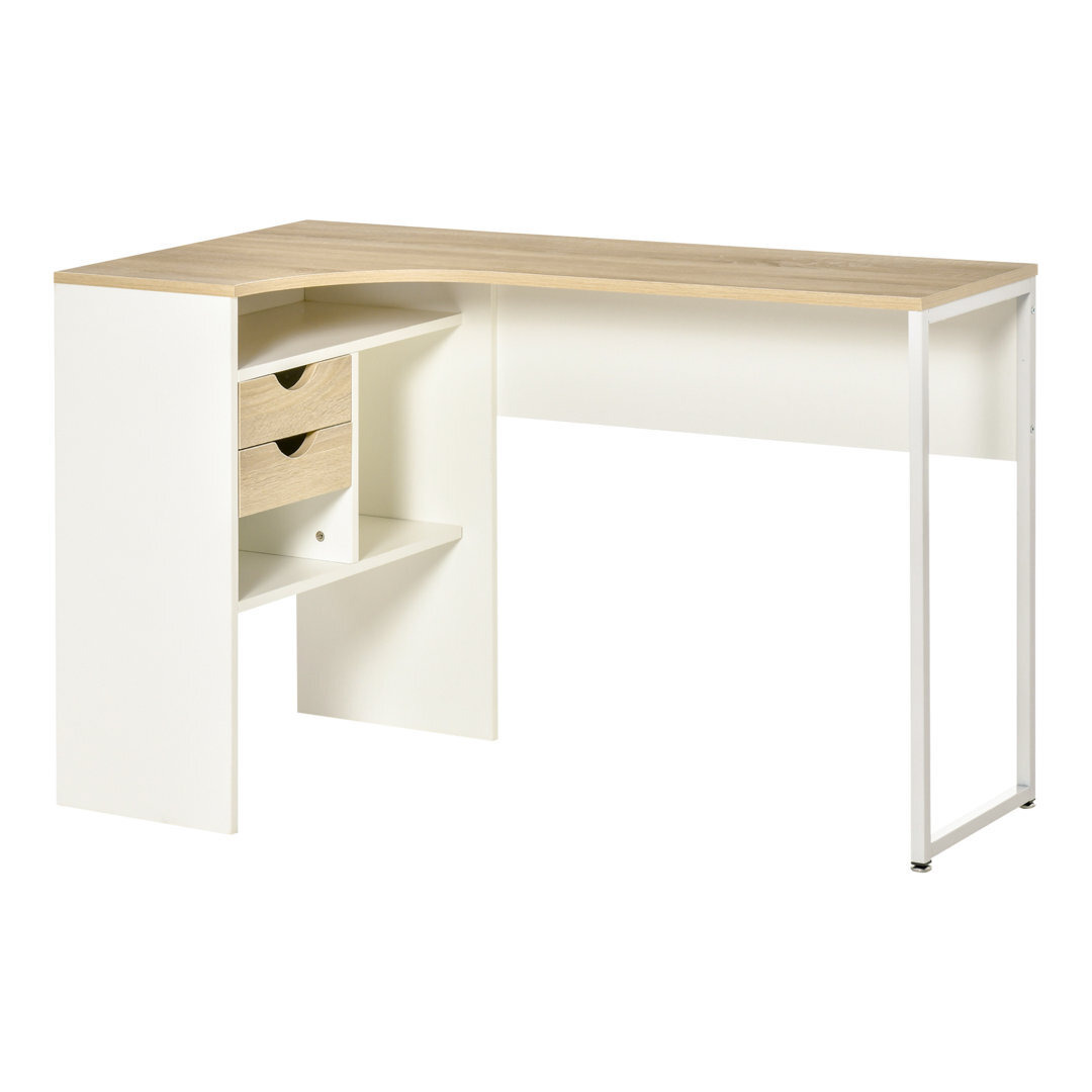 Kilanemos 120cm W L-Shaped Executive Desk