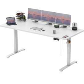 180/200CM Large Size Height Adjustable T-Shaped Standing Desk